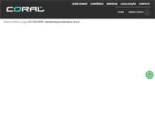 Tablet Screenshot of coralrentacar.com.br